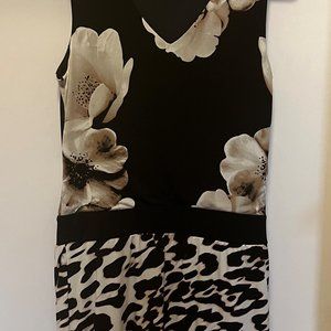 New York & Comapny Camouflage Mini Dress Size S